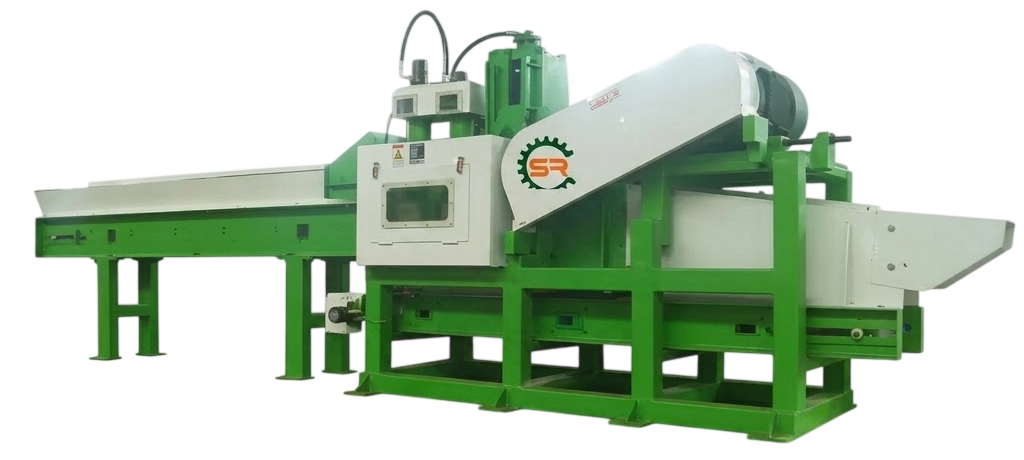 Wood Sawdust Machine with Conveyor